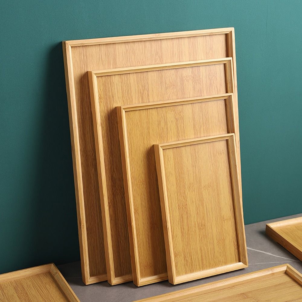 Decorate Tray Natural Bamboo B - Desk Setup Retro のレビューと価格