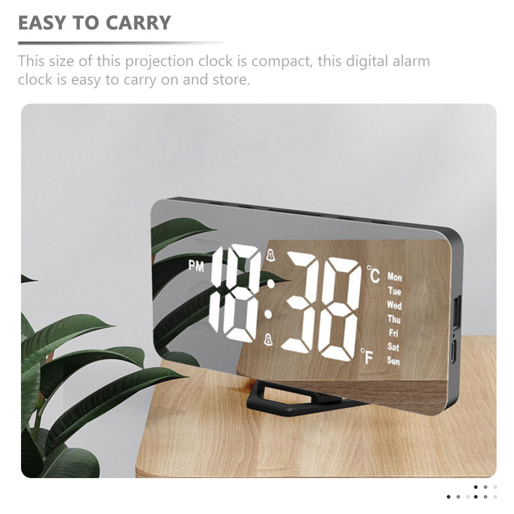 Digital Alarm Clock Large Disp - Desk Setup Home のレビューと価格
