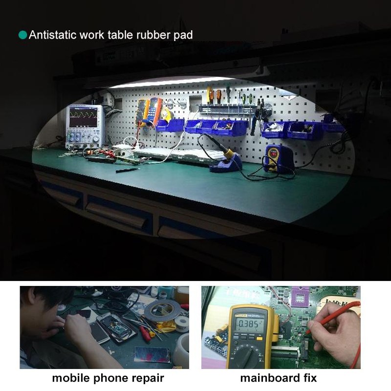 3mm Table Work Mat Anti Static - Rubber Mat Desk のレビューと価格