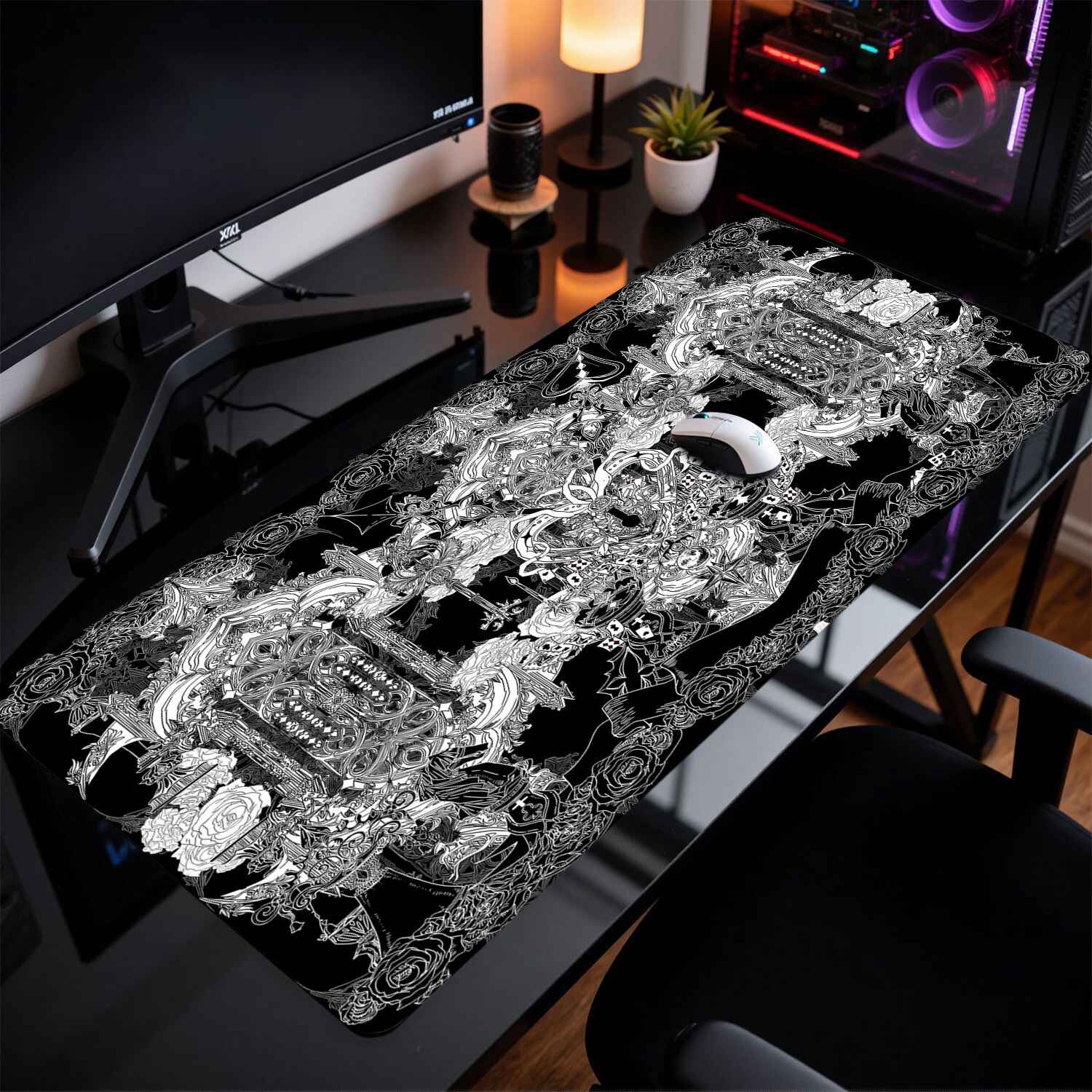 Divine Realm Gothic Building M - Rubber Mat Desk のレビューと価格