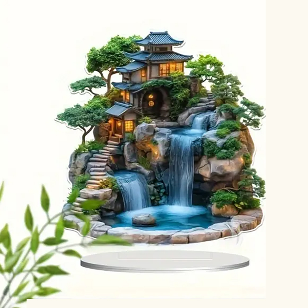 2D Flat, 1pc Bohemian Japanese - Desk Setup Retro のレビューと価格