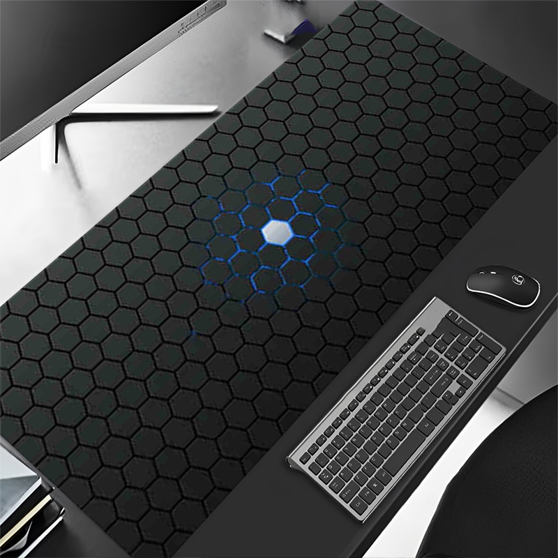 Hexagon Large Gaming Mouse Pad - Rubber Mat Desk のレビューと価格