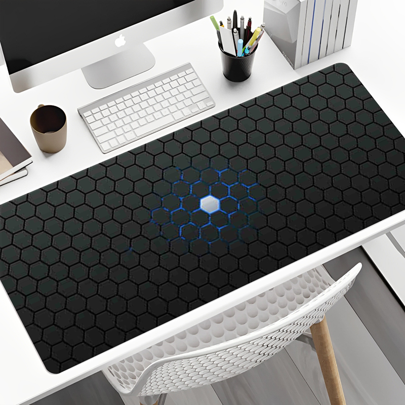Hexagon Large Gaming Mouse Pad - Rubber Mat Desk のレビューと価格