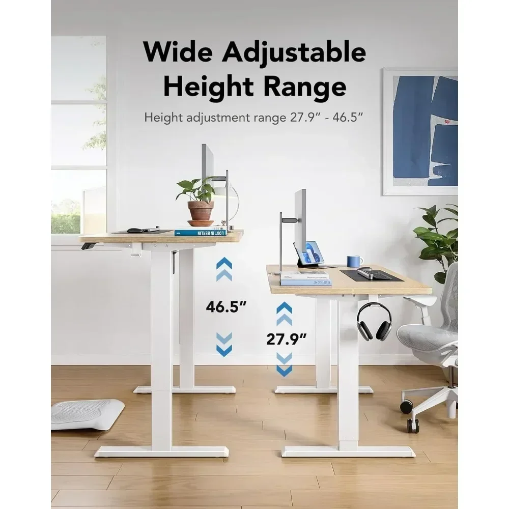 HUANUO 55 x 28 Electric Standi - Desk Setup Headphone Stand のレビューと価格