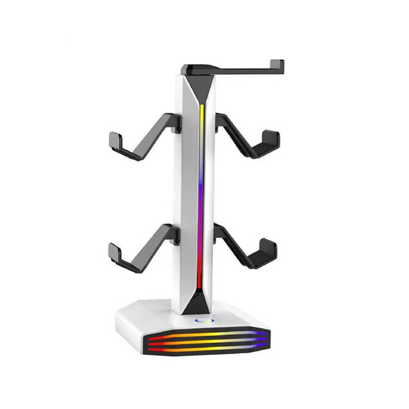 B47C RGB Earphone Rack For PC  - Desk Setup Headphone Stand のレビューと価格
