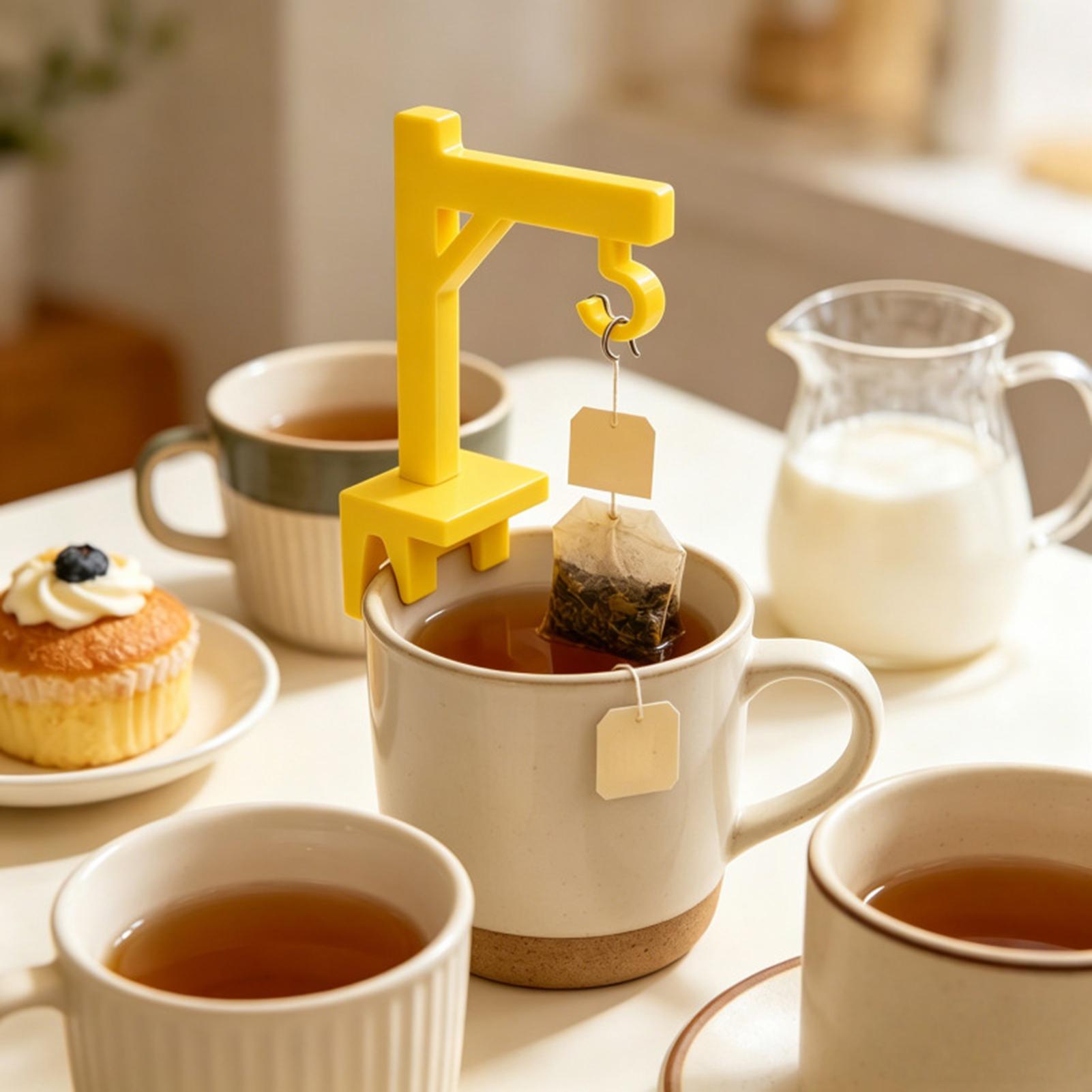 1PC Tea Bag Holder Clip Cute P - Desk Setup Home のレビューと価格