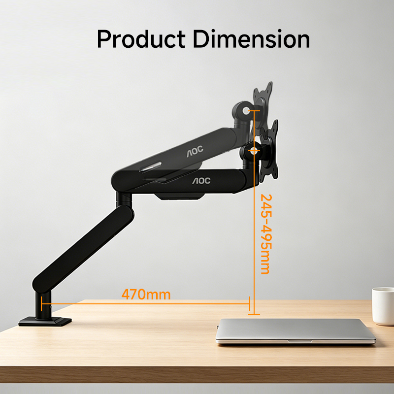 AOC AM500MAX Adjustable Monito - Monitor Arm Clamp のレビューと価格
