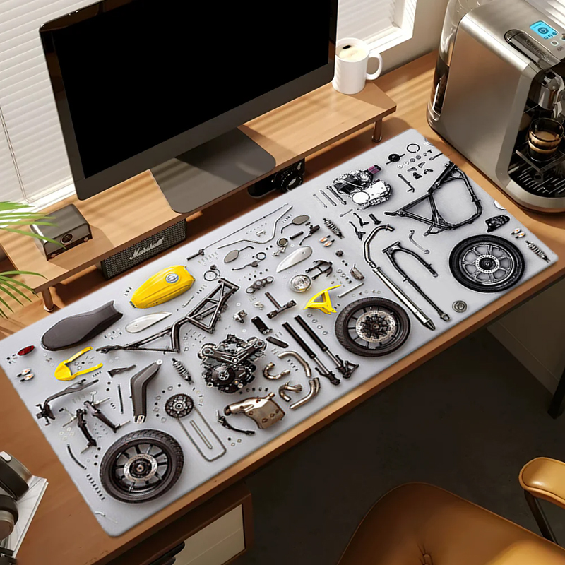 Disassembly Diagram Rubber Mou - Rubber Mat Desk のレビューと価格
