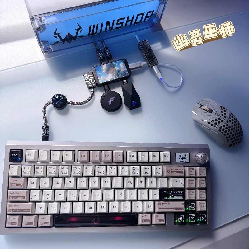 WINSHOP Esports HUB Dual-In 4- - Desk Setup Accessories Aesthetic のレビューと価格