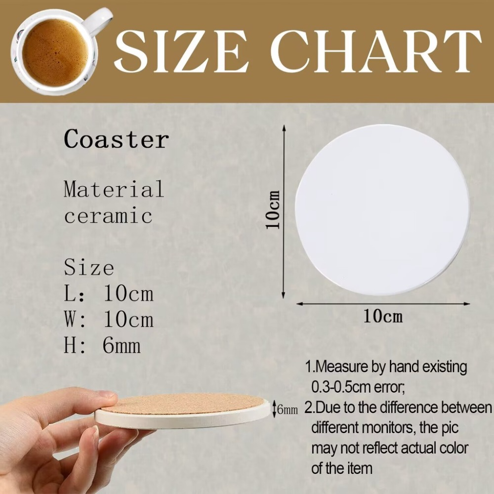 White Marble Coaster  Absorben - Desk Setup Modern のレビューと価格