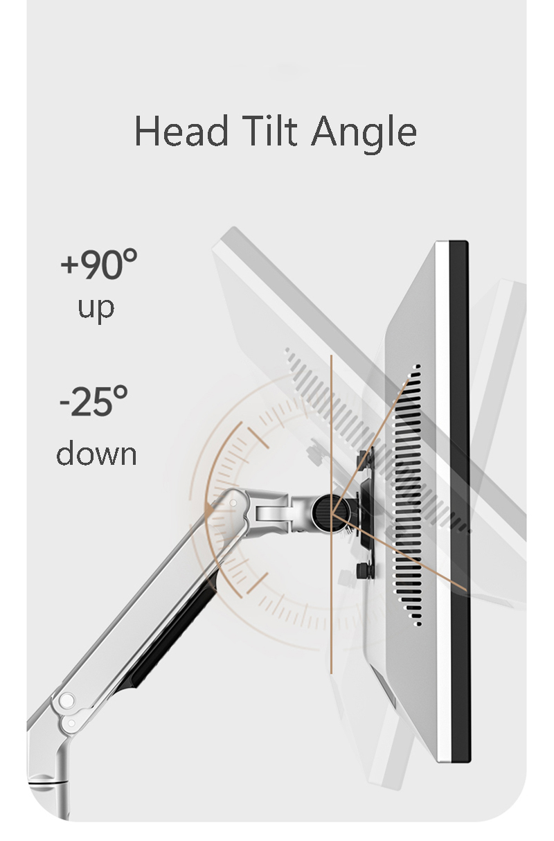 V63C High Quality Aluminum All - Monitor Arm Clamp のレビューと価格