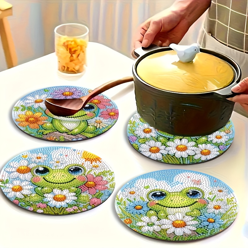 4-piece frog patterned wooden  - Desk Setup Modern のレビューと価格