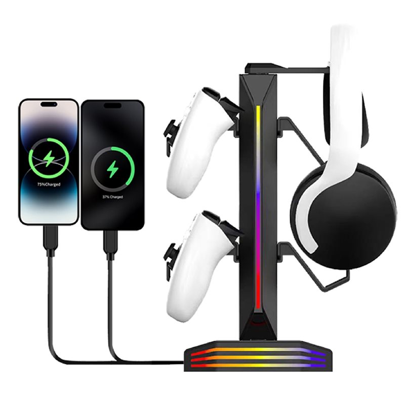 L62A Headphone Stand For Desk  - Desk Setup Headphone Stand のレビューと価格