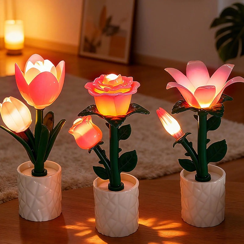 Creative Ornament Tulip Flower - Desk Setup Gadgets のレビューと価格