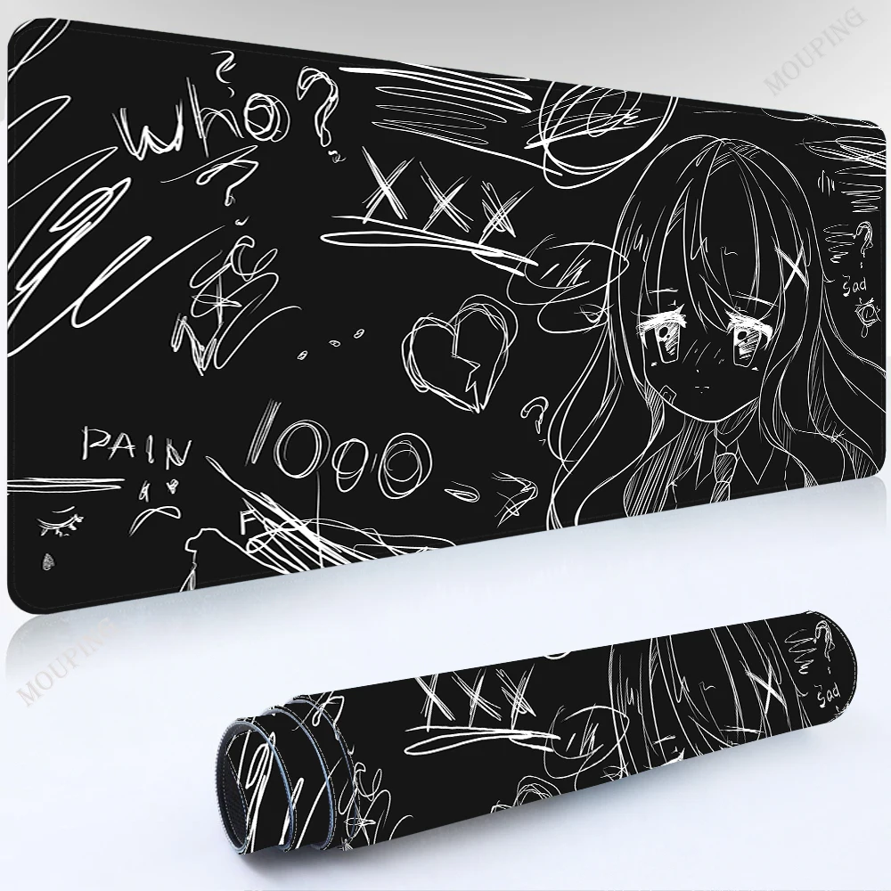 Mousepad Kawaii Desk Mat Anime - Desk Setup Accessories Aesthetic のレビューと価格