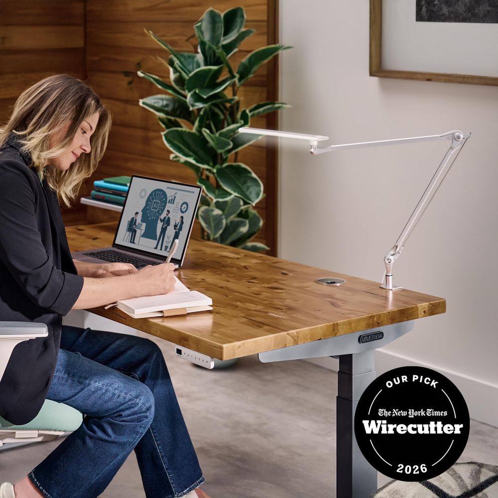 Adjustable 3-Color LED Desk La - Desk Setup Home のレビューと価格