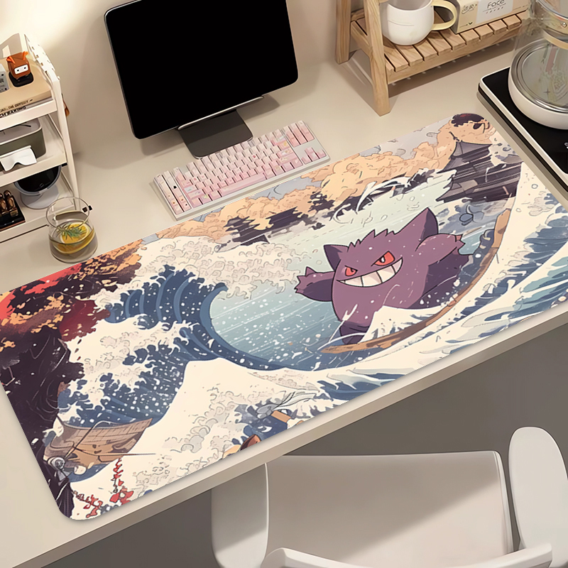 Anime Mouse Pad 90x40cm Pokemo - Desk Setup Accessories のレビューと価格