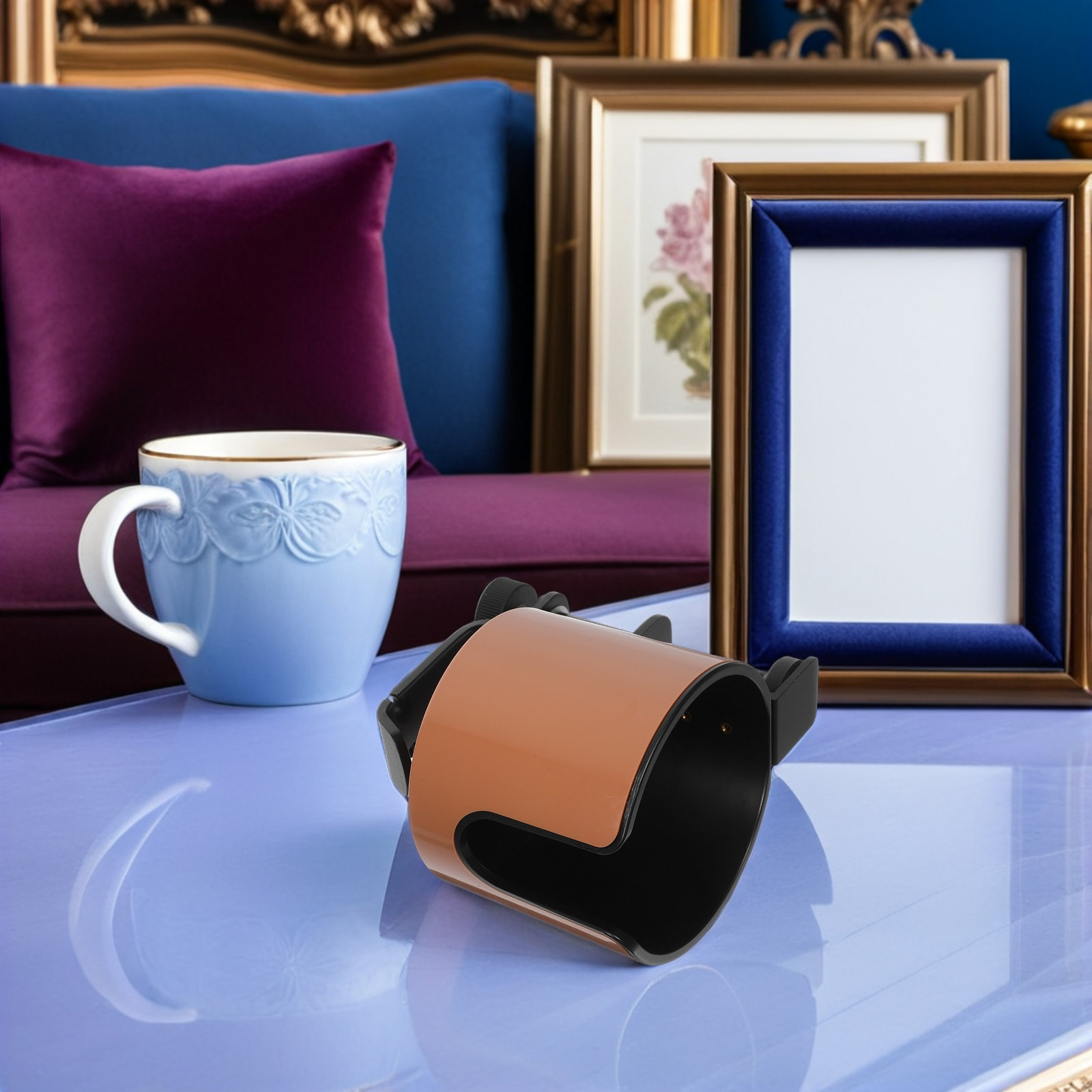 Desk Cup Holder Clamp 2 in 1 R - Desk Setup Headphone Stand のレビューと価格