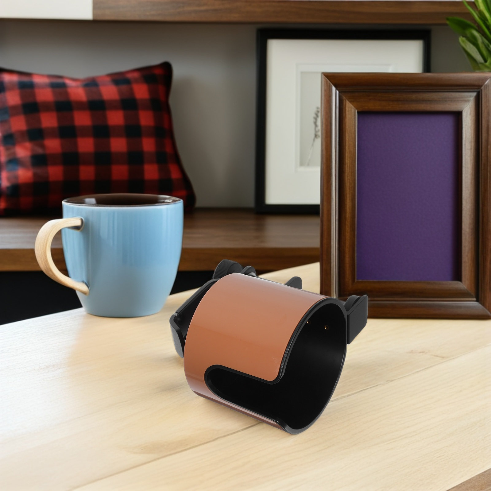 Desk Cup Holder Clamp 2 in 1 R - Desk Setup Headphone Stand のレビューと価格