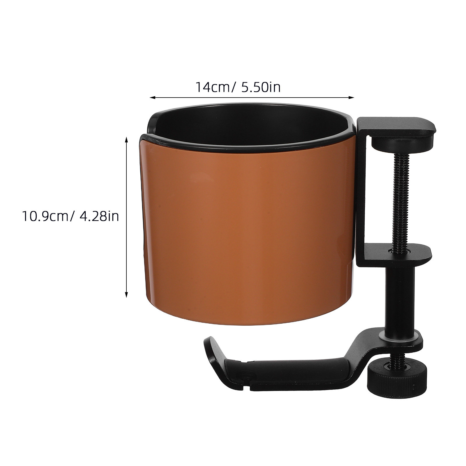 Desk Cup Holder Clamp 2 in 1 R - Desk Setup Headphone Stand のレビューと価格