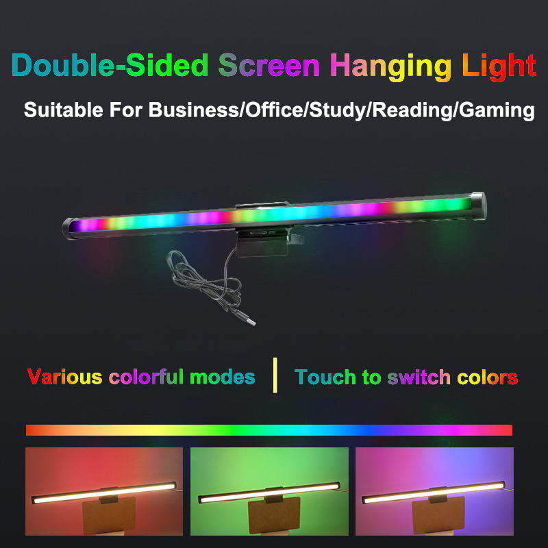40CM RGB Atmosphere Table Lamp - Desk Setup Modern のレビューと価格