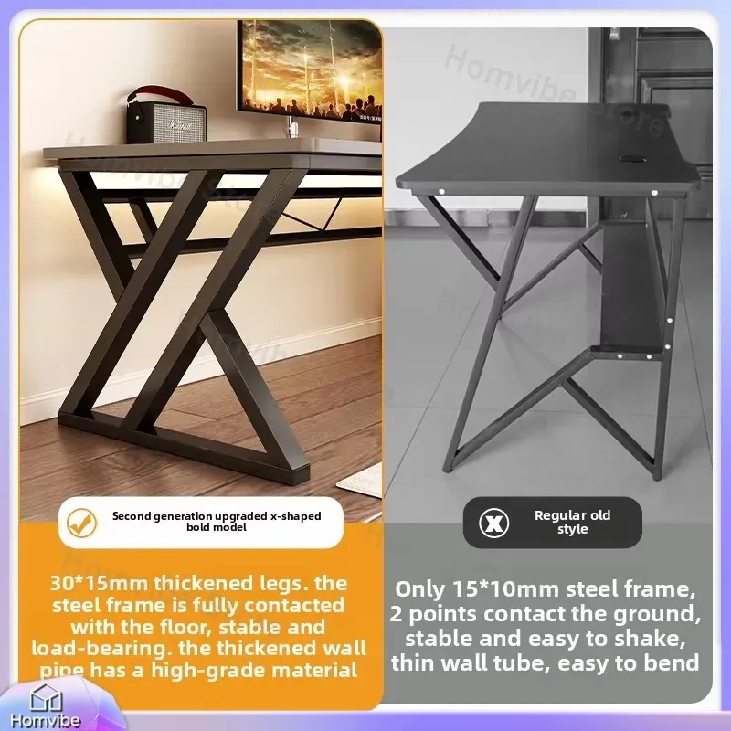 Modern Wooden Computer Desk fo - Desk Setup For Studying のレビューと価格