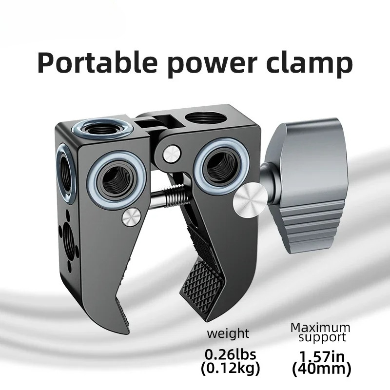 Super Clamp Crab Pliers Clip M - Monitor Arm Clamp のレビューと価格