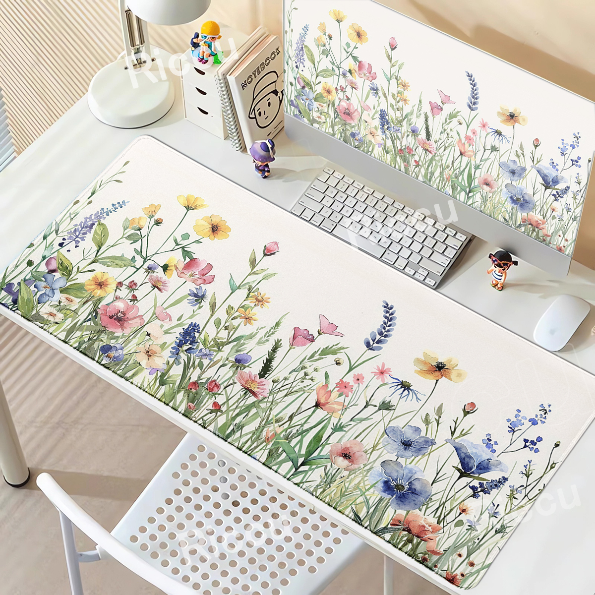 Bohemian-Style Floral Plants M - Desk Setup Accessories Aesthetic のレビューと価格
