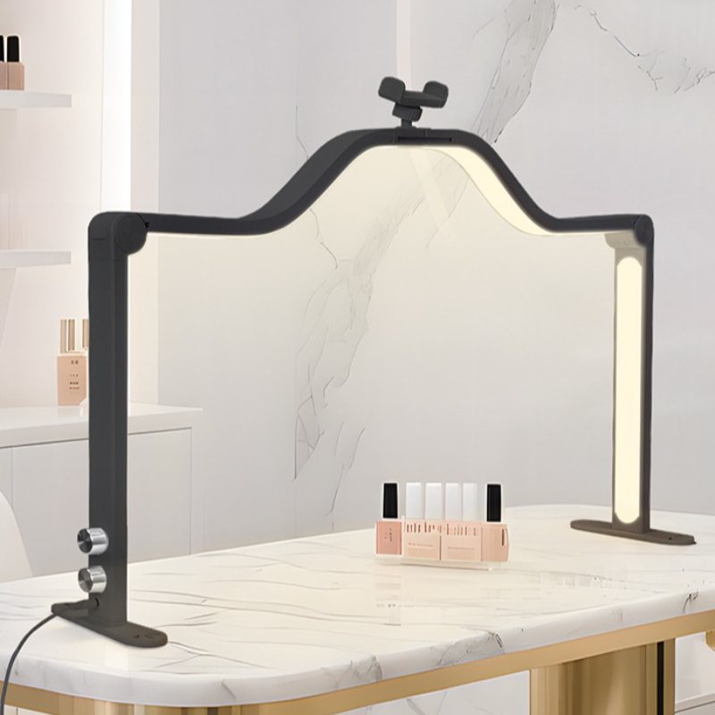 48W Half Moon Nail Lamp Double - Desk Setup Desk のレビューと価格