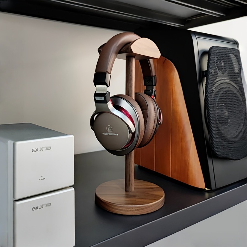PGY Wooden Headphone Stand Erg - Desk Setup Headphone Stand のレビューと価格