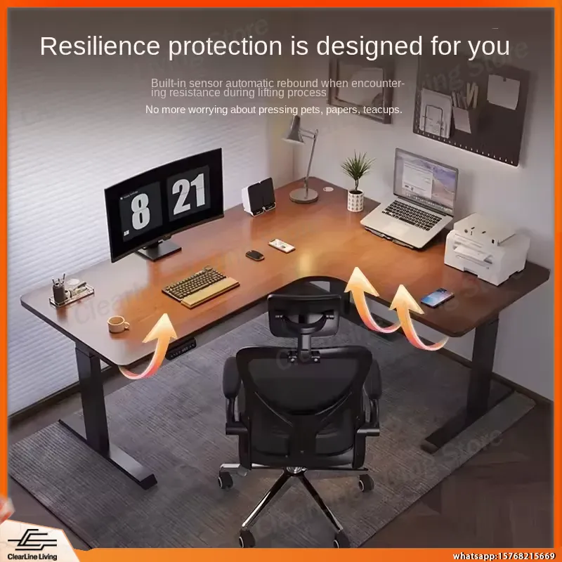 Ergonomic L Shaped Gaming Desk - Desk Setup Dual Monitor のレビューと価格