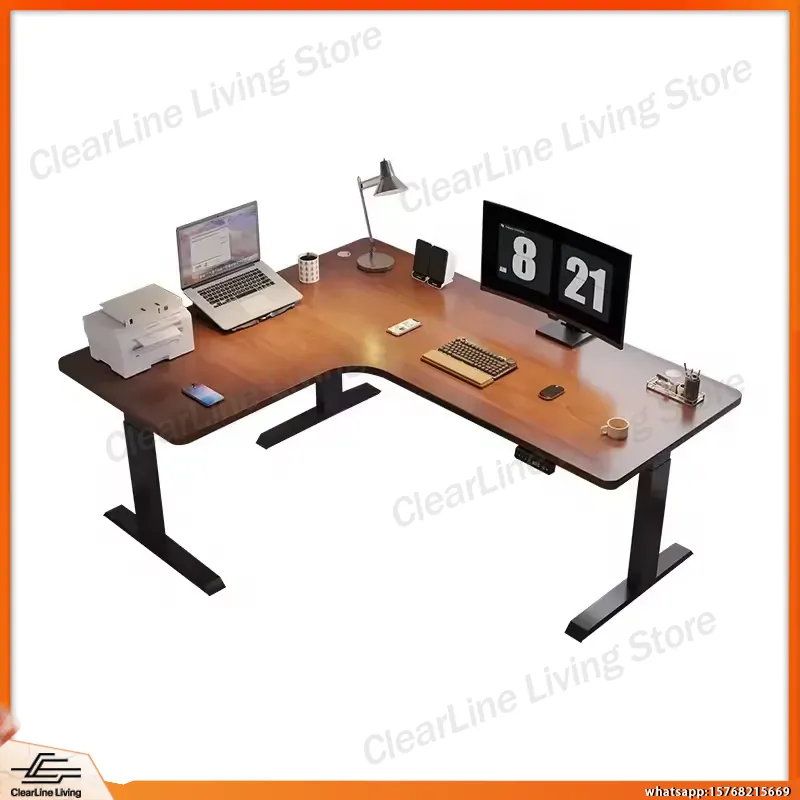 Ergonomic L Shaped Gaming Desk - Desk Setup Dual Monitor のレビューと価格