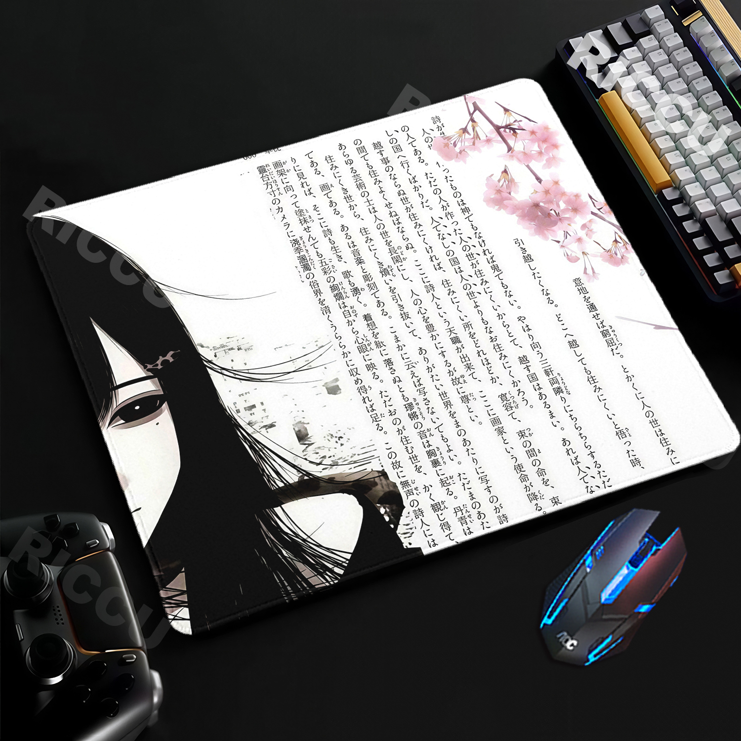 Anime Girl Aesthetics Mouse Pa - Desk Setup Accessories Aesthetic のレビューと価格