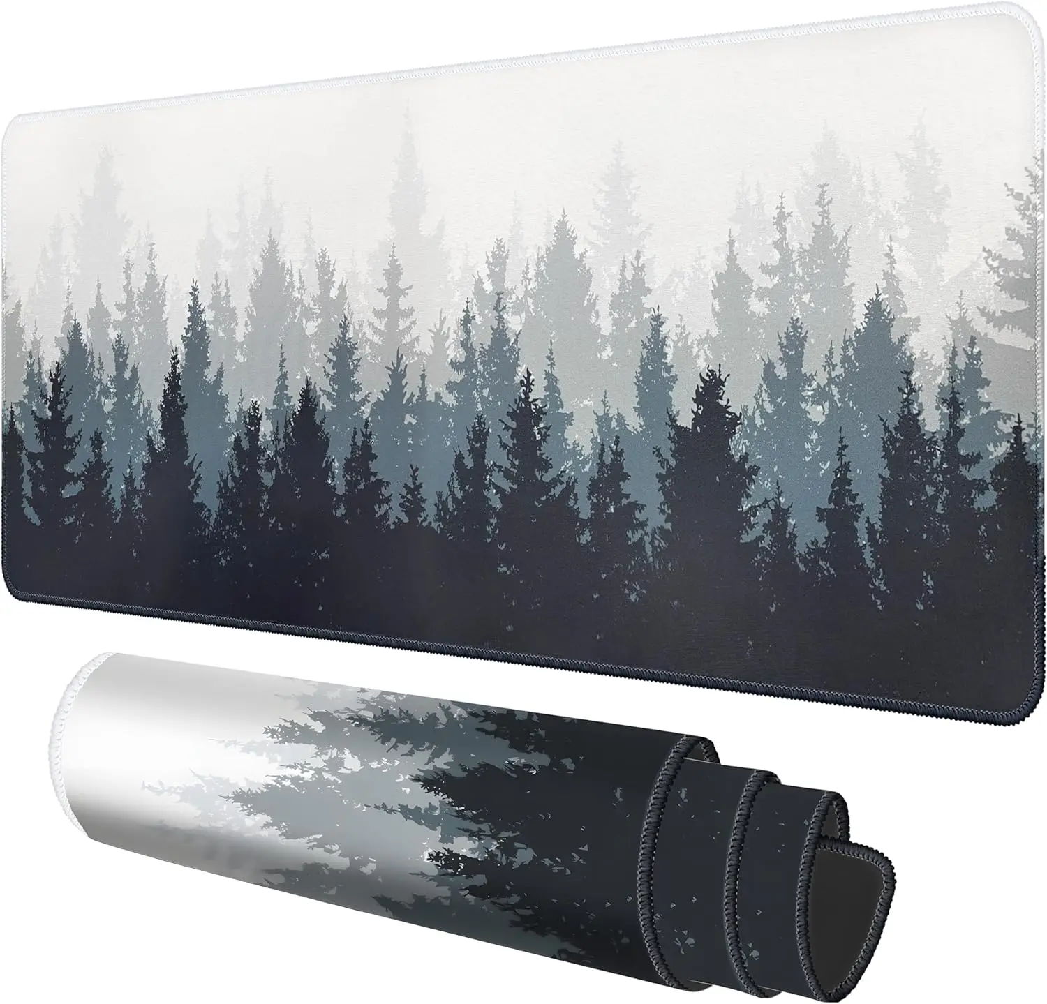 Forest Pattern Gaming Mouse Pa - Rubber Mat Desk のレビューと価格