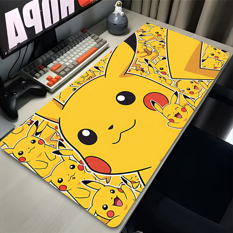 Mouse Pad P-pokemon Pikachu Co - Desk Setup Accessories のレビューと価格