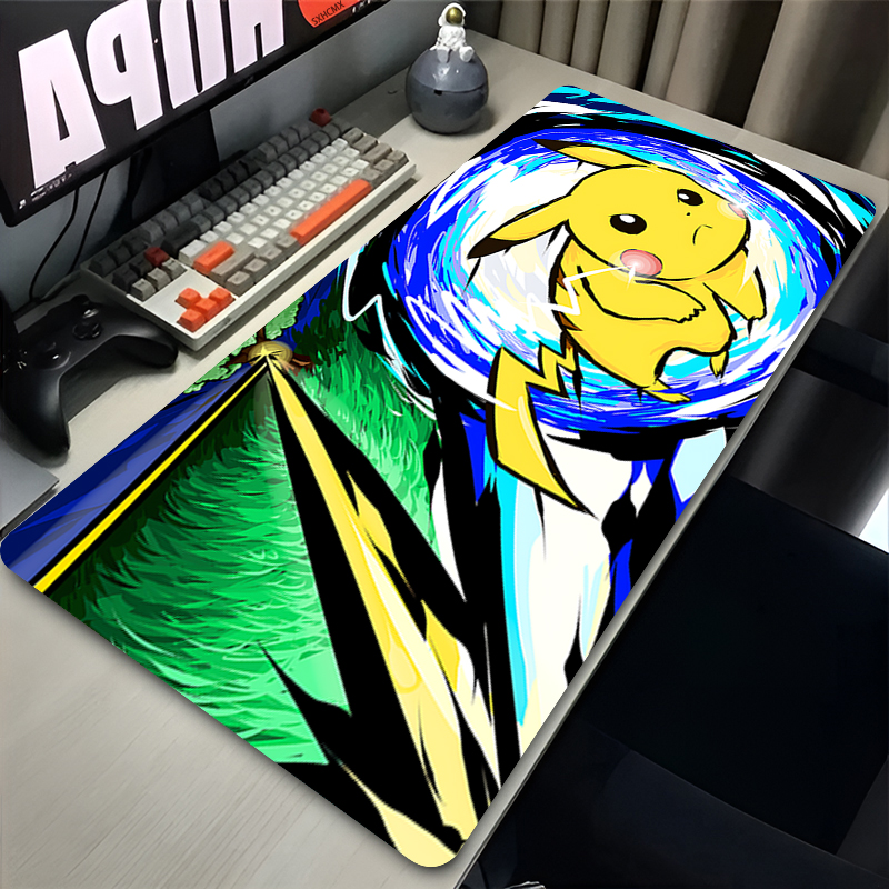 Mouse Pad P-pokemon Pikachu Co - Desk Setup Accessories のレビューと価格