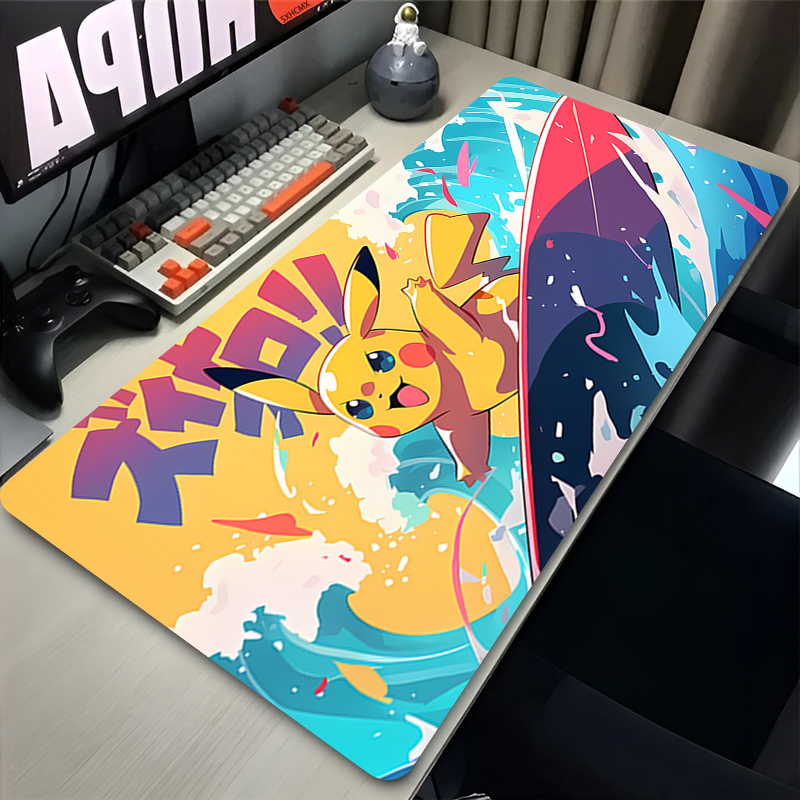 Mouse Pad P-pokemon Pikachu Co - Desk Setup Accessories のレビューと価格
